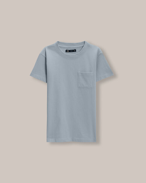 Playera Azul Manga Corta
